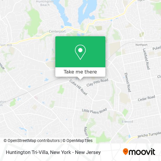 Mapa de Huntington Tri-Villa