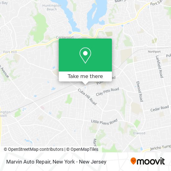 Mapa de Marvin Auto Repair