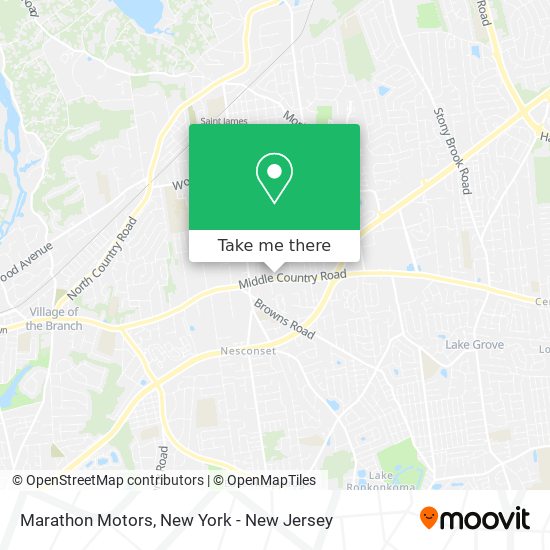 Marathon Motors map