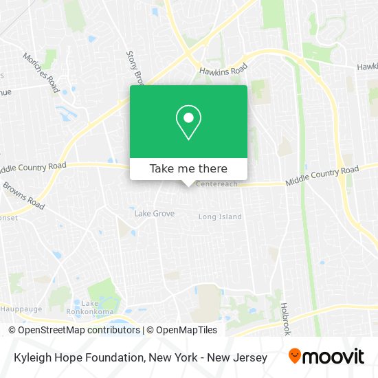 Kyleigh Hope Foundation map