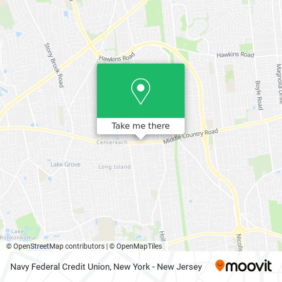 Navy Federal Credit Union map