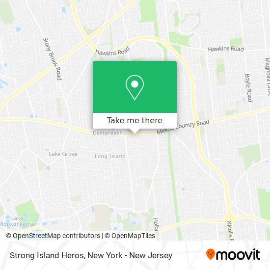 Strong Island Heros map