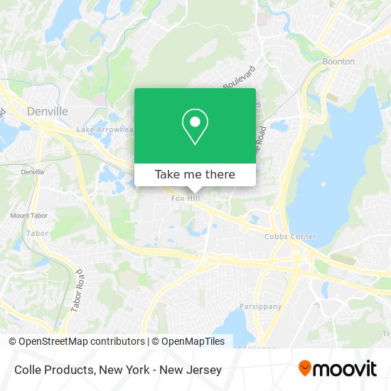 Colle Products map