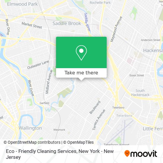 Mapa de Eco - Friendly Cleaning Services