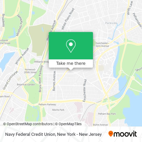 Navy Federal Credit Union map