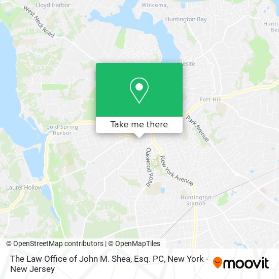 The Law Office of John M. Shea, Esq. PC map