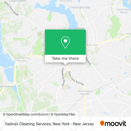 Yadira's Cleaning Services map