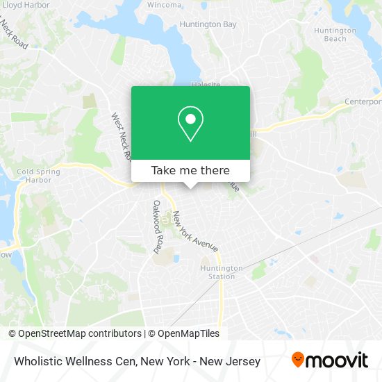 Wholistic Wellness Cen map