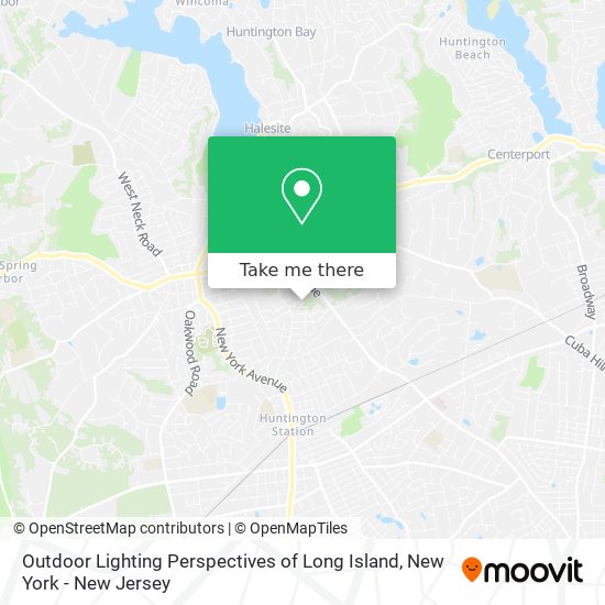 Outdoor Lighting Perspectives of Long Island map