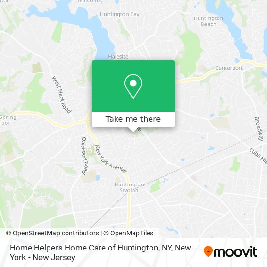 Home Helpers Home Care of Huntington, NY map