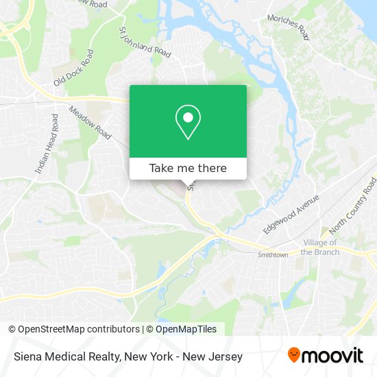 Siena Medical Realty map