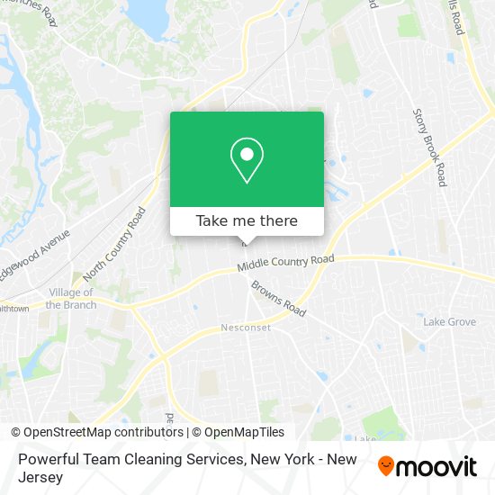 Powerful Team Cleaning Services map