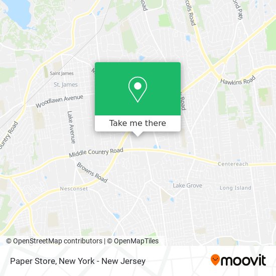 Paper Store map
