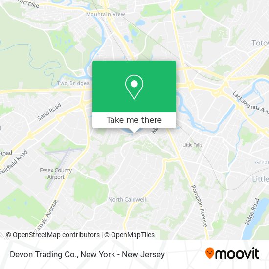 Devon Trading Co. map