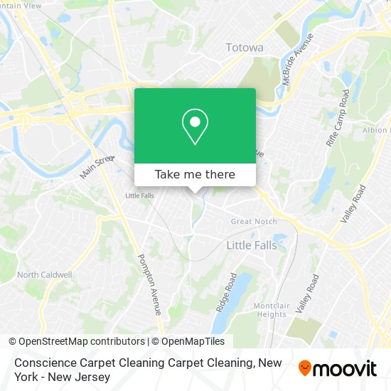 Conscience Carpet Cleaning Carpet Cleaning map