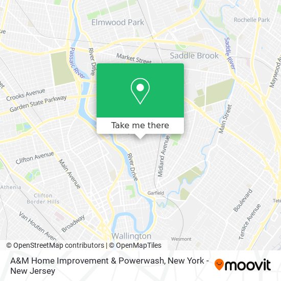 A&M Home Improvement & Powerwash map