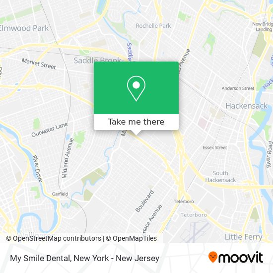 My Smile Dental map