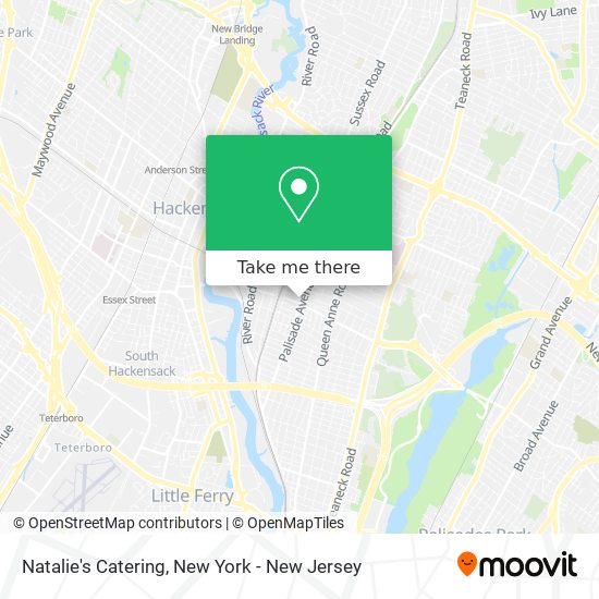 Natalie's Catering map