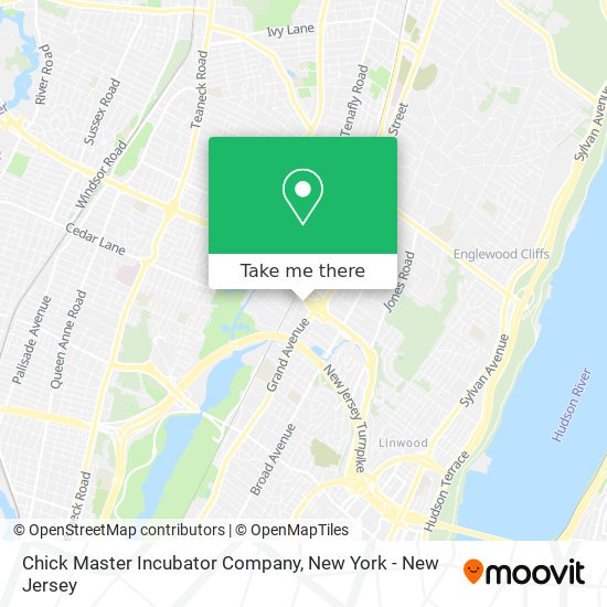 Mapa de Chick Master Incubator Company