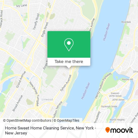 Home Sweet Home Cleaning Service map