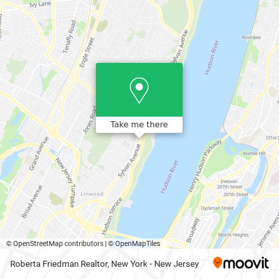 Roberta Friedman Realtor map