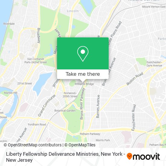 Liberty Fellowship Deliverance Ministries map
