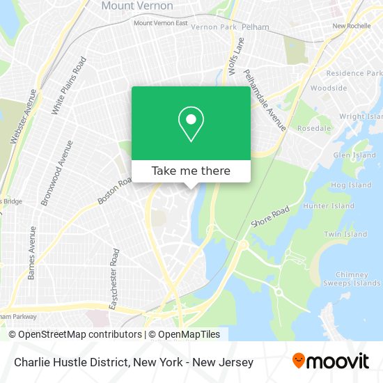 Charlie Hustle District map