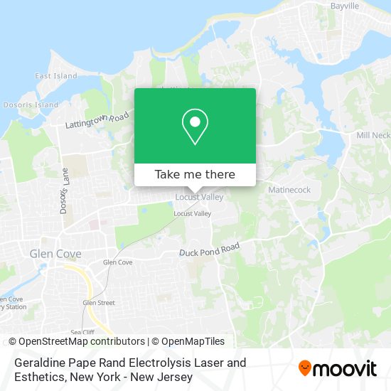 Mapa de Geraldine Pape Rand Electrolysis Laser and Esthetics