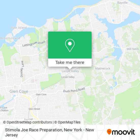 Stimola Joe Race Preparation map