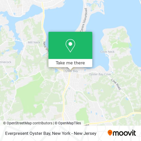 Everpresent Oyster Bay map