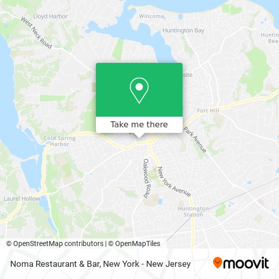 Mapa de Noma Restaurant & Bar