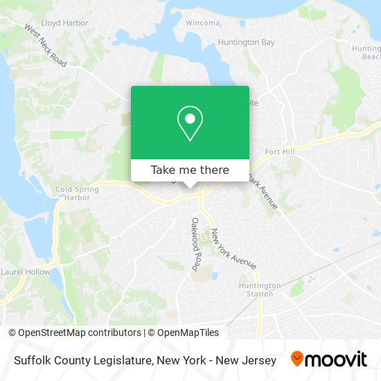 Mapa de Suffolk County Legislature