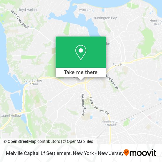 Mapa de Melville Capital Lf Settlement