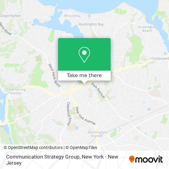 Communication Strategy Group map