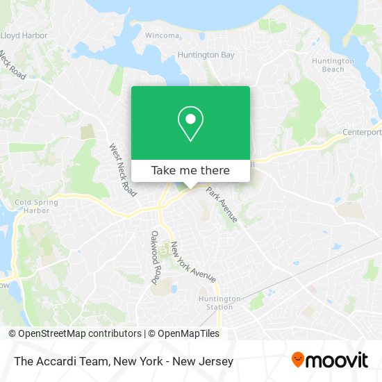 The Accardi Team map