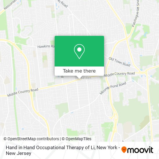 Hand in Hand Occupational Therapy of Li map