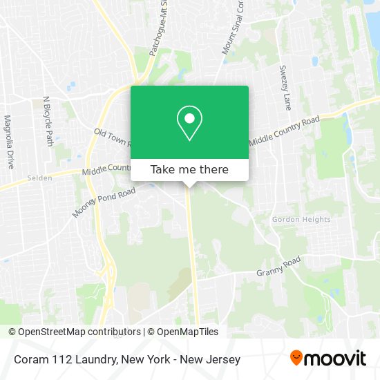 Mapa de Coram 112 Laundry