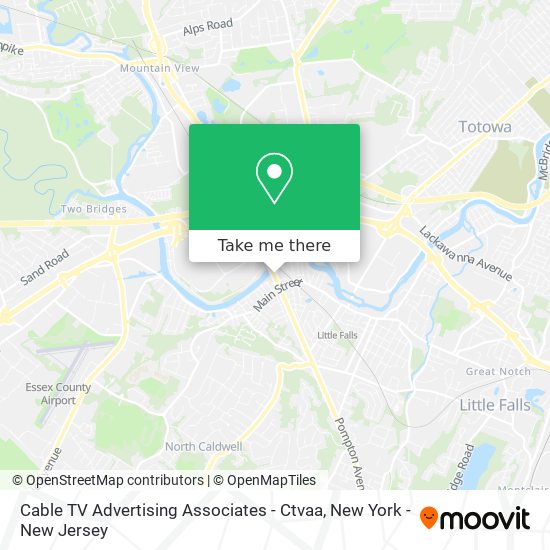 Cable TV Advertising Associates - Ctvaa map