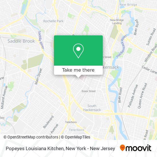 Mapa de Popeyes Louisiana Kitchen