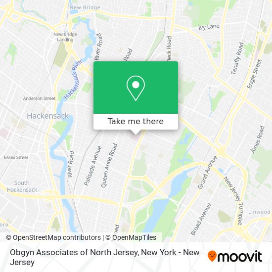 Mapa de Obgyn Associates of North Jersey