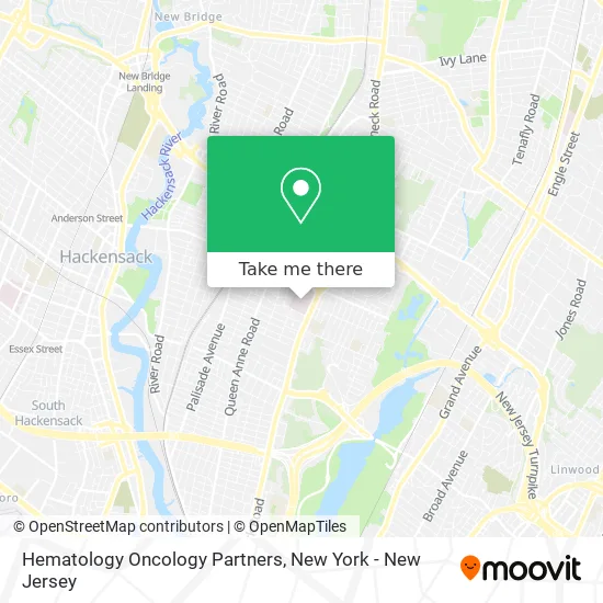 Hematology Oncology Partners map