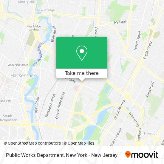 Public Works Department map