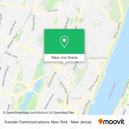 Mapa de Kessler Communications