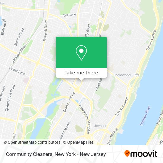 Community Cleaners map
