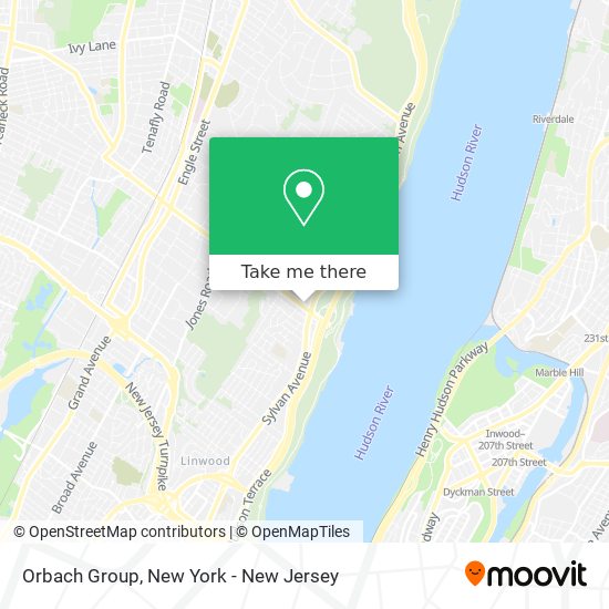 Orbach Group map