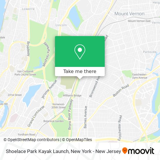 Mapa de Shoelace Park Kayak Launch