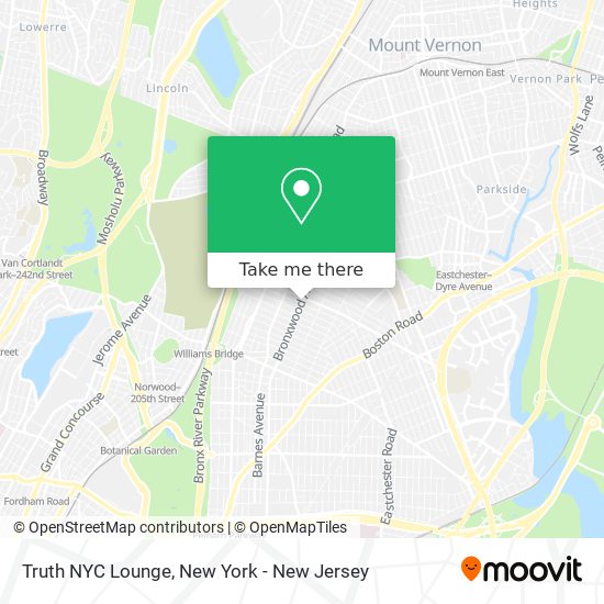 Mapa de Truth NYC Lounge