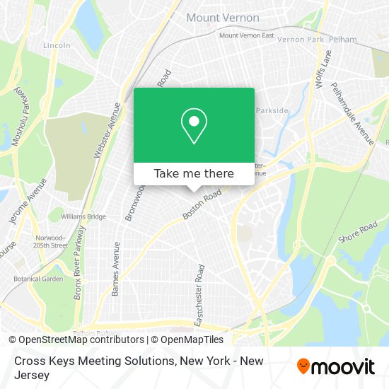 Cross Keys Meeting Solutions map