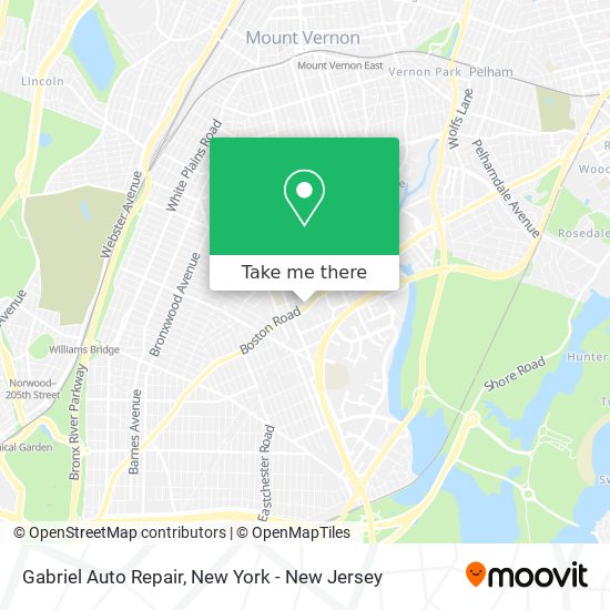 Gabriel Auto Repair map