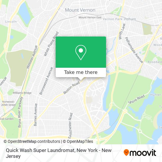 Quick Wash Super Laundromat map